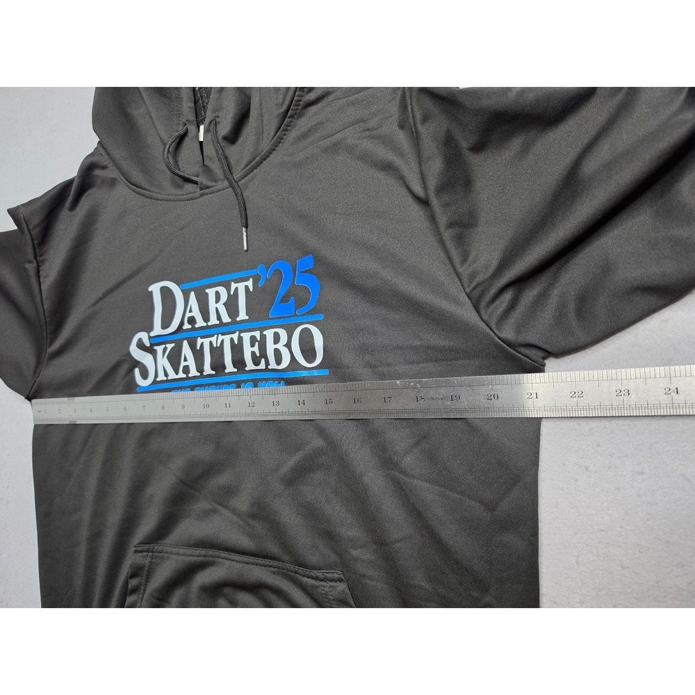 Dart Skattebo '25 Hoodie Men's Small Black Graphic Long Sleeve Kangaroo Pocket - Picture 5 of 7